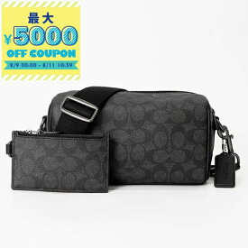 コーチ COACH ショルダーバッグ メンズ レディース シグネチャー アクセル クロスボディバッグ ブラック系 CV762 QBMI5 | コンビニ受取 ブランド【最大5000円クーポン8/11 10:59迄】
