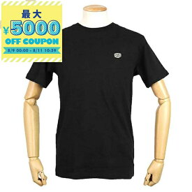 デウス・エクス・マキナ Deus Ex Machina Tシャツ メンズ 半袖 ワンポイント ロゴ ［Sサイズ/Mサイズ/Lサイズ］ ブラック T-DMF201877 BLACK | コンビニ受取 ブランド【最大5000円クーポン8/11 10:59迄】