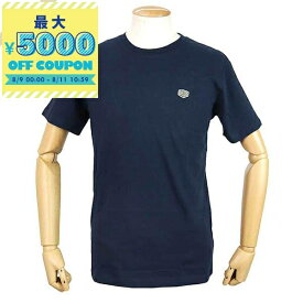 デウス・エクス・マキナ Deus Ex Machina Tシャツ メンズ 半袖 ワンポイント ロゴ ［Sサイズ/Mサイズ/Lサイズ］ ネイビー T-DMF201877 NAVY | コンビニ受取 ブランド【最大5000円クーポン8/11 10:59迄】