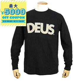 デウス・エクス・マキナ Deus Ex Machina Tシャツ 長袖 メンズ ロゴ ［Sサイズ/Mサイズ/Lサイズ］ ブラック DMF81530 BLACK | コンビニ受取 ブランド【最大5000円クーポン8/11 10:59迄】
