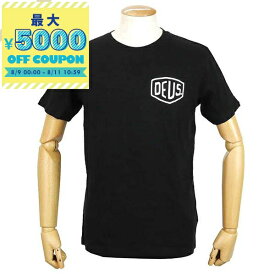 デウス・エクス・マキナ Deus Ex Machina Tシャツ メンズ 半袖 バックロゴ ［Sサイズ/Mサイズ/Lサイズ］ ブラック T-DMW41808C BLACK | コンビニ受取 ブランド【最大5000円クーポン8/11 10:59迄】