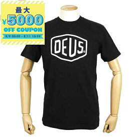 デウス・エクス・マキナ Deus Ex Machina Tシャツ メンズ 半袖 ロゴ ［Sサイズ/Mサイズ/Lサイズ］ ブラック T-DMW41808E BLACK | コンビニ受取 ブランド【最大5000円クーポン8/11 10:59迄】
