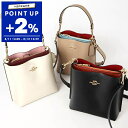 コーチ COACH ショルダーバッグ レディース レザー Molie 22 モリー 2way ミニトート バケットバッグ ［ブラック/ベージュ/ホワイト］ CA177 | コンビニ受取 ブランド【全品ポイント2倍_12日 13:59迄】
