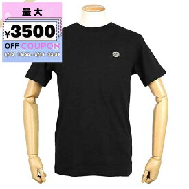 デウス・エクス・マキナ Deus Ex Machina Tシャツ メンズ 半袖 ワンポイント ロゴ ［Sサイズ/Mサイズ/Lサイズ］ ブラック T-DMF201877 BLACK | コンビニ受取 ブランド【最大3500円クーポン8/14 23:59迄】