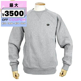 デウス・エクス・マキナ Deus Ex Machina スウェット メンズ ワンポイントロゴ 長袖 ［Sサイズ/Mサイズ/Lサイズ］ グレー DMF208878 GREY MARLE | コンビニ受取 ブランド【最大3500円クーポン8/14 23:59迄】