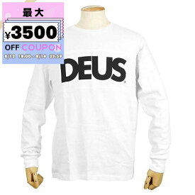 デウス・エクス・マキナ Deus Ex Machina Tシャツ 長袖 メンズ ロゴ ［Sサイズ/Mサイズ/Lサイズ］ ホワイト DMF81530 WHITE | コンビニ受取 ブランド【最大3500円クーポン8/14 23:59迄】