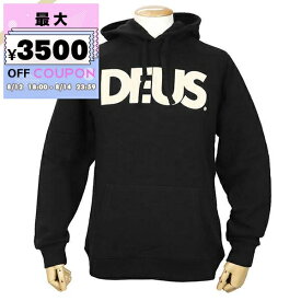 デウス・エクス・マキナ Deus Ex Machina パーカー メンズ ロゴ フーディ ［Sサイズ/Mサイズ/Lサイズ］ ブラック DMF88526 BLACK | コンビニ受取 ブランド【最大3500円クーポン8/14 23:59迄】