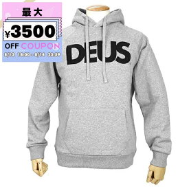 デウス・エクス・マキナ Deus Ex Machina パーカー メンズ ロゴ フーディ ［Sサイズ/Mサイズ/Lサイズ］ グレー DMF88526 GREY MARLE | コンビニ受取 ブランド【最大3500円クーポン8/14 23:59迄】