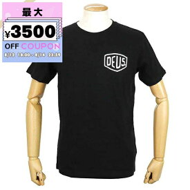 デウス・エクス・マキナ Deus Ex Machina Tシャツ メンズ 半袖 バックロゴ ［Sサイズ/Mサイズ/Lサイズ］ ブラック T-DMW41808C BLACK | コンビニ受取 ブランド【最大3500円クーポン8/14 23:59迄】
