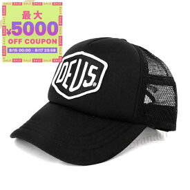 デウスエクスマキナ Deus Ex Machina 帽子 メンズ Baylands Trucker ロゴ メッシュ キャップ ブラック DMS07875 BLACK/WHITE | コンビニ受取 ブランド【最大5000円クーポン8/17 23:59迄】