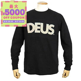 デウス・エクス・マキナ Deus Ex Machina Tシャツ 長袖 メンズ ロゴ ［Sサイズ/Mサイズ/Lサイズ］ ブラック DMF81530 BLACK | コンビニ受取 ブランド【最大5000円クーポン8/17 23:59迄】