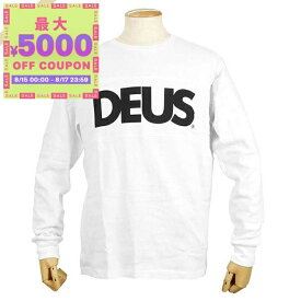 デウス・エクス・マキナ Deus Ex Machina Tシャツ 長袖 メンズ ロゴ ［Sサイズ/Mサイズ/Lサイズ］ ホワイト DMF81530 WHITE | コンビニ受取 ブランド【最大5000円クーポン8/17 23:59迄】