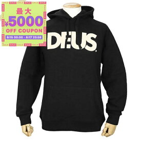 デウス・エクス・マキナ Deus Ex Machina パーカー メンズ ロゴ フーディ ［Sサイズ/Mサイズ/Lサイズ］ ブラック DMF88526 BLACK | コンビニ受取 ブランド【最大5000円クーポン8/17 23:59迄】