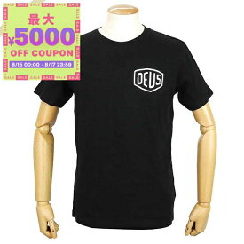 デウス・エクス・マキナ Deus Ex Machina Tシャツ メンズ 半袖 バックロゴ ［Sサイズ/Mサイズ/Lサイズ］ ブラック T-DMW41808C BLACK | コンビニ受取 ブランド【最大5000円クーポン8/17 23:59迄】
