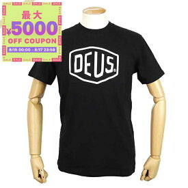 デウス・エクス・マキナ Deus Ex Machina Tシャツ メンズ 半袖 ロゴ ［Sサイズ/Mサイズ/Lサイズ］ ブラック T-DMW41808E BLACK | コンビニ受取 ブランド【最大5000円クーポン8/17 23:59迄】