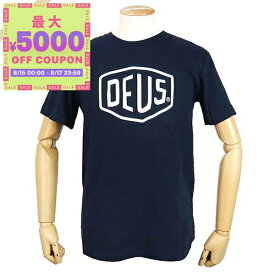 デウス・エクス・マキナ Deus Ex Machina Tシャツ メンズ 半袖 ロゴ ［Sサイズ/Mサイズ/Lサイズ］ ネイビー T-DMW41808E NAVY | コンビニ受取 ブランド【最大5000円クーポン8/17 23:59迄】