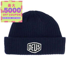デウス・エクス・マキナ Deus Ex Machina 帽子 メンズ ロゴ ビーニー ニットキャップ ネイビー DMW47269 NAVY | コンビニ受取 ブランド【最大5000円クーポン8/17 23:59迄】