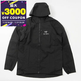 アークテリクス ARC’TERYX スコーミッシュ フーディ ウィンドシェル メンズ 男性 軽量 防風 撥水 アウトドア ブランド ギフト プレゼント 誕生日 X000007411 BLACK【最大3000円クーポン 11/9 23:59迄】