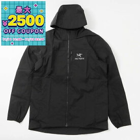 アークテリクス ARC’TERYX スコーミッシュ フーディ ウィンドシェル メンズ 男性 軽量 防風 撥水 アウトドア ブランド ギフト プレゼント 誕生日 X000007411 BLACK【最大2500円クーポン 11/12 23:59迄】