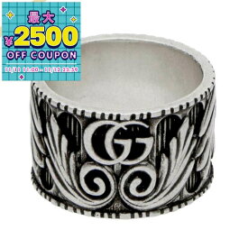 グッチ GUCCI リング 指輪 メンズ レディース ダブルG リーフモチーフ シルバーリング ［10号/11号/12号/13号/14号/15号/16号/17号/19号/20号/21号/22号/23号］ 551895 J8400 0811 | コンビニ受取 ブラン【最大2500円クーポン 11/12 23:59迄】