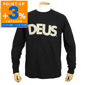 デウス・エクス・マキナ Deus Ex Machina Tシャツ 長袖 メンズ ロゴ ［Sサイズ/Mサイズ/Lサイズ］ ブラック DMF81530 BLACK | コンビニ受取 ブランド【全品ポイント3倍 11/14 12:59迄】