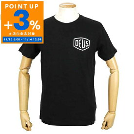 デウス・エクス・マキナ Deus Ex Machina Tシャツ メンズ 半袖 バックロゴ ［Sサイズ/Mサイズ/Lサイズ］ ブラック T-DMW41808C BLACK | コンビニ受取 ブランド【全品ポイント3倍 11/14 12:59迄】