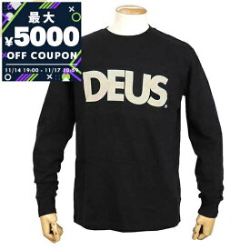 デウス・エクス・マキナ Deus Ex Machina Tシャツ 長袖 メンズ ロゴ ［Sサイズ/Mサイズ/Lサイズ］ ブラック DMF81530 BLACK | コンビニ受取 ブランド【最大5000円クーポン 11/17 10:59迄】