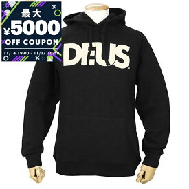 デウス・エクス・マキナ Deus Ex Machina パーカー メンズ ロゴ フーディ ［Sサイズ/Mサイズ/Lサイズ］ ブラック DMF88526 BLACK | コンビニ受取 ブランド【最大5000円クーポン 11/17 10:59迄】