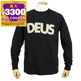 デウス・エクス・マキナ Deus Ex Machina Tシャツ 長袖 メンズ ロゴ ［Sサイズ/Mサイズ/Lサイズ］ ブラック DMF81530 BLACK | コンビニ受取 ブランド【最大3300円クーポン 11/18 23:59迄】