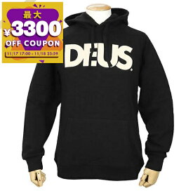デウス・エクス・マキナ Deus Ex Machina パーカー メンズ ロゴ フーディ ［Sサイズ/Mサイズ/Lサイズ］ ブラック DMF88526 BLACK | コンビニ受取 ブランド【最大3300円クーポン 11/18 23:59迄】