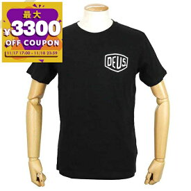 デウス・エクス・マキナ Deus Ex Machina Tシャツ メンズ 半袖 バックロゴ ［Sサイズ/Mサイズ/Lサイズ］ ブラック T-DMW41808C BLACK | コンビニ受取 ブランド【最大3300円クーポン 11/18 23:59迄】