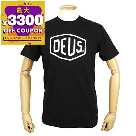 デウス・エクス・マキナ Deus Ex Machina Tシャツ メンズ 半袖 ロゴ ［Sサイズ/Mサイズ/Lサイズ］ ブラック T-DMW41808E BLACK | コンビニ受取 ブランド【最大3300円クーポン 11/18 23:59迄】