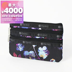 X|[gTbN LeSportsac |[` fB[X 3-ZIP COSMETIC RX|[` ԕ ubN lCr[ 7158 E778 | uhyő4000~N[| 11/24 23:59z