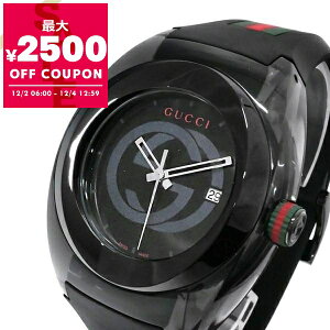 Ob` GUCCI rv Y SYNC Ob`VN 46mm ubN YA137107A | uhyő2500~N[| 12/4 12:59z