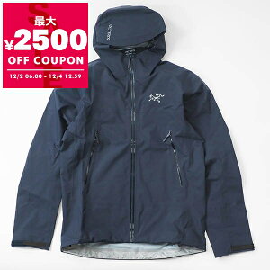 A[NeNX ARCfTERYX x[^ WPbg Y GORE-TEX SAebNX Beta Jacket S/M/L/XL lCr[ X000010511 Black Sapphire | uhyő2500~N[| 12/4 12:59z