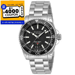 Ob` GUCCI rv Y DIVER _Co[ 39.5mm ubN×Vo[ YA136301A | uhyő4000~N[| 12/7 23:59z