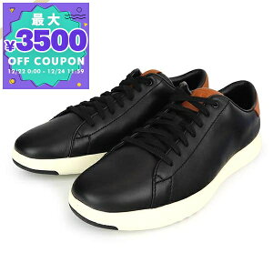 �R�[���n�[�� COLE HAAN �X�j�[�J�[ �����Y �O�����h �v�� �e�j�X �m25.5cm/26.0cm/26.5cm/27.0cm/27.5cm�n �u���b�N×�u���E�� C23877 BLACK | �u�����h�y�ő�3500�~�N�[�|�� 12/24 11:59���z