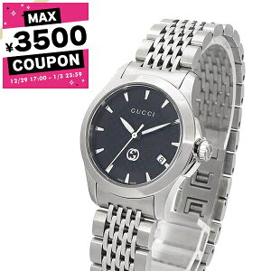 �O�b�` GUCCI �r���v ���f�B�[�X G�^�C�����X G-Timeless 27mm �u���b�N×�V���o�[ YA1265006 | �u�����h�y�ő�3500�~�N�[�|�� 1/3 23:59���z