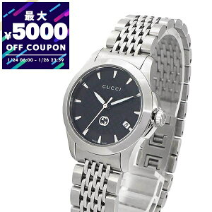 �O�b�` GUCCI �r���v ���f�B�[�X G�^�C�����X G-Timeless 27mm �u���b�N×�V���o�[ YA1265006 | �u�����h�y�ő�5000�~�N�[�|�� 1/26 23:59���z