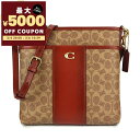 コーチ COACH ショルダーバッグ レディース シグネチャー ストライプ クロスボディ ベージュ×ライトブラウン CC517 B4NQ4 | コンビニ受取 ブランド【最大5000円クーポン 2/6 10:59迄】