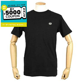 デウス・エクス・マキナ Deus Ex Machina Tシャツ メンズ 半袖 ワンポイント ロゴ ［Sサイズ/Mサイズ/Lサイズ］ ブラック T-DMF201877 BLACK | コンビニ受取 ブランド【最大5000円クーポン 2/11 10:59迄】