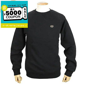 デウス・エクス・マキナ Deus Ex Machina スウェット メンズ ワンポイントロゴ 長袖 ［Sサイズ/Mサイズ/Lサイズ］ ブラック DMF208878 BLACK | コンビニ受取 ブランド【最大5000円クーポン 2/11 10:59迄】