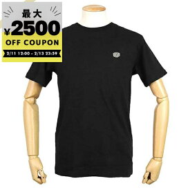 デウス・エクス・マキナ Deus Ex Machina Tシャツ メンズ 半袖 ワンポイント ロゴ ［Sサイズ/Mサイズ/Lサイズ］ ブラック T-DMF201877 BLACK | コンビニ受取 ブランド【最大2500円クーポン 2/13 23:59迄】