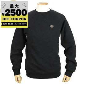 デウス・エクス・マキナ Deus Ex Machina スウェット メンズ ワンポイントロゴ 長袖 ［Sサイズ/Mサイズ/Lサイズ］ ブラック DMF208878 BLACK | コンビニ受取 ブランド【最大2500円クーポン 2/13 23:59迄】