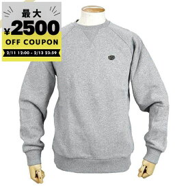 デウス・エクス・マキナ Deus Ex Machina スウェット メンズ ワンポイントロゴ 長袖 ［Sサイズ/Mサイズ/Lサイズ］ グレー DMF208878 GREY MARLE | コンビニ受取 ブランド【最大2500円クーポン 2/13 23:59迄】