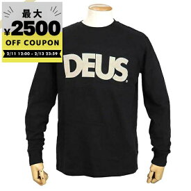 デウス・エクス・マキナ Deus Ex Machina Tシャツ 長袖 メンズ ロゴ ［Sサイズ/Mサイズ/Lサイズ］ ブラック DMF81530 BLACK | コンビニ受取 ブランド【最大2500円クーポン 2/13 23:59迄】