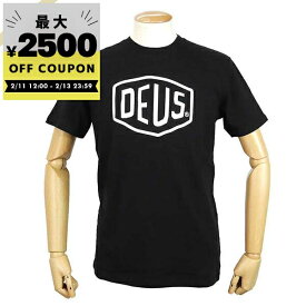 デウス・エクス・マキナ Deus Ex Machina Tシャツ メンズ 半袖 ロゴ ［Sサイズ/Mサイズ/Lサイズ］ ブラック T-DMW41808E BLACK | コンビニ受取 ブランド【最大2500円クーポン 2/13 23:59迄】