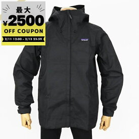 パタゴニア Patagonia トレントシェル レイン ジャケット メンズ ［Sサイズ/Mサイズ/Lサイズ/XLサイズ］ ブラック 85241 BLK | コンビニ受取 ブランド【最大2500円クーポン 2/13 23:59迄】