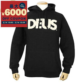 デウス・エクス・マキナ Deus Ex Machina パーカー メンズ ロゴ フーディ ［Sサイズ/Mサイズ/Lサイズ］ ブラック DMF88526 BLACK | コンビニ受取 ブランド【最大6000円クーポン 2/16 10:59迄】