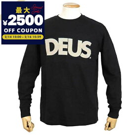 デウス・エクス・マキナ Deus Ex Machina Tシャツ 長袖 メンズ ロゴ ［Sサイズ/Mサイズ/Lサイズ］ ブラック DMF81530 BLACK | コンビニ受取 ブランド【最大2500円クーポン 2/19 11:59迄】